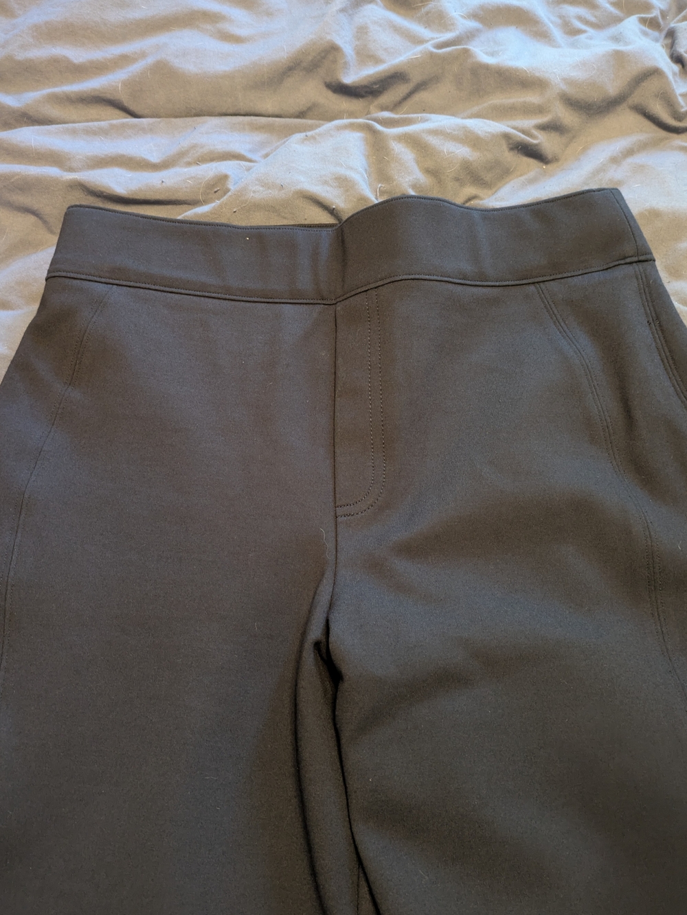 NWOT Spanx Ponte Knit Pull On Pants Size M Straight Leg - Picture 7 of 12